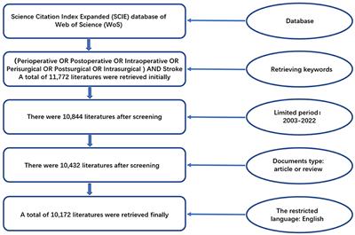 Global trends in perioperative stroke research from 2003 to 2022: a web of science-based bibliometric and visual analysis